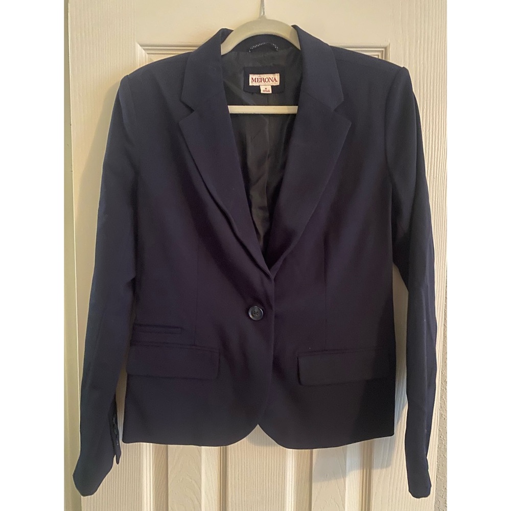 Merona Navy Blue Blazer